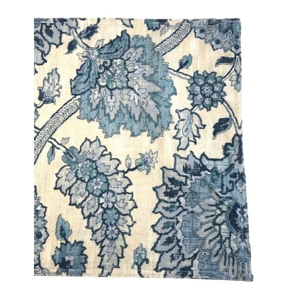 Waverly Floral Placemats Set of 4 Indoor Outdoor Easy Care Summer Beach House